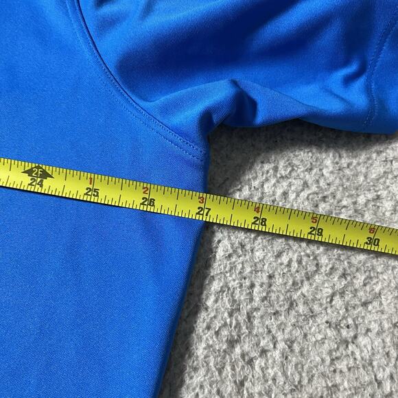 Nike Polo Shirt Mens 2XL Blue Golf Performance Drifit Logo TPC Sawgrass Club - Picture 16 of 16